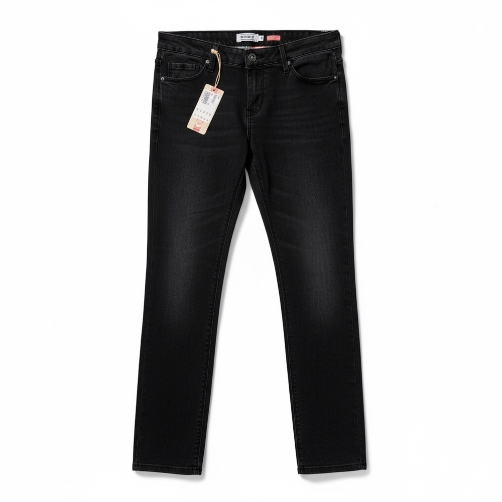 ROXY Slim Fit Black Washed Denim Jeans‎ Women's Size 27